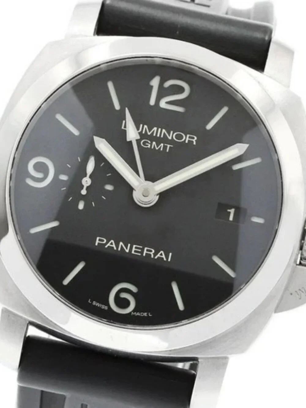PANERAI Luminor 1950 3 Days PAM00320 GMT black Dial Automatic Men's Watch_963128